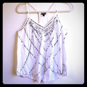 Express sequined top